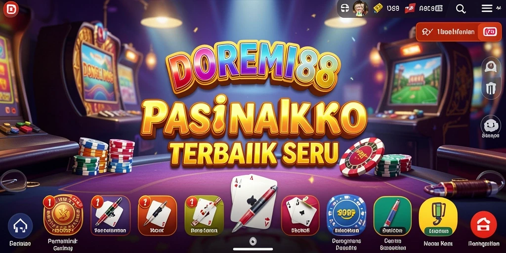 Tampilan menarik dari gameplay Kasino DOREMI88 di ponsel Anda.