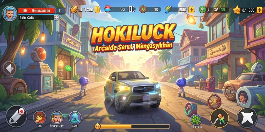 Tampilan gameplay menarik dari HOKILUCK yang memukau.