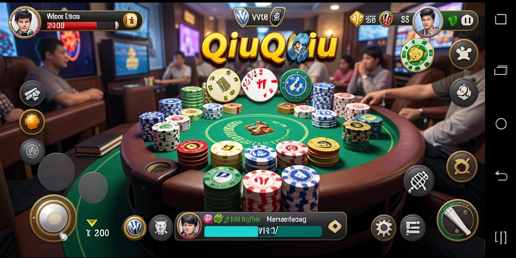 Gameplay seru dan menantang dari VW108 QiuQiu.