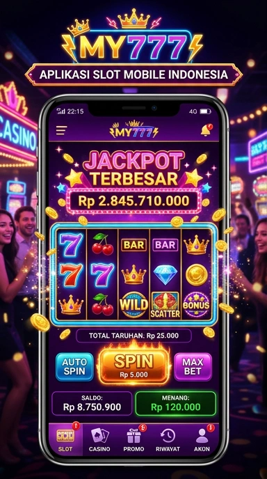 Beragam kategori aplikasi yang tersedia di my777.